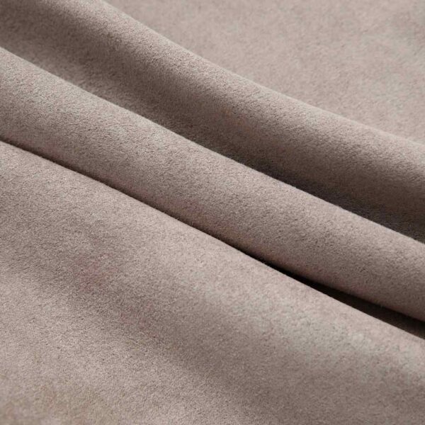 Gardiner gråbrun, 140x175 cm, lystette med metallringer, 2 stk - Bilde 3
